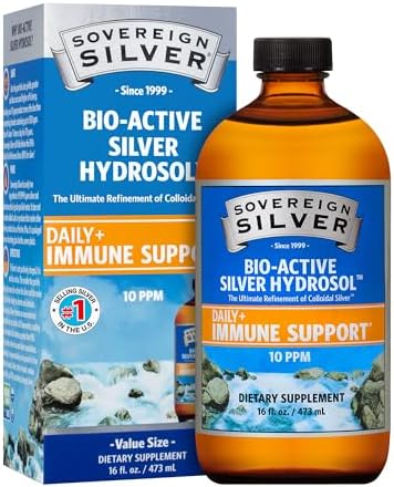 Bio-Active Silver Hydrosol Bottle