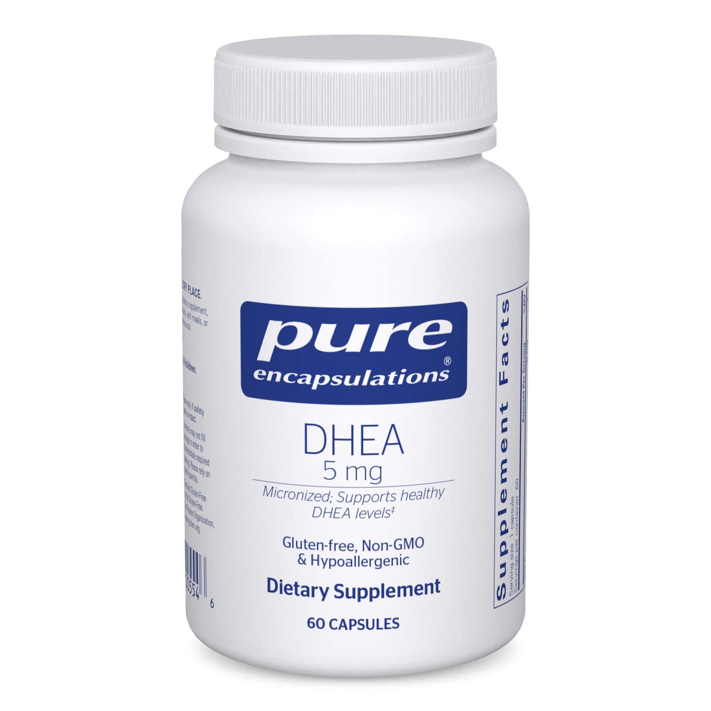 DHEA 5mg bottle