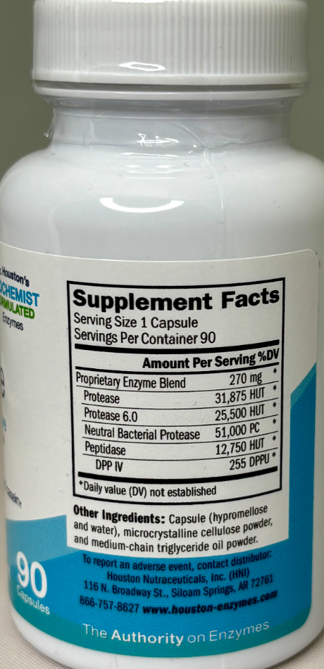 AFP Peptizyde Ingredients
