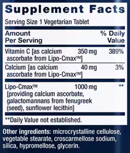 Liposomal Vitamin C Ingredients