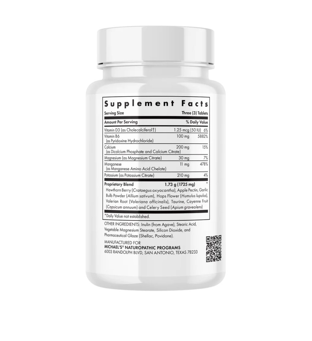 MHP Blood Pressure Ingredients