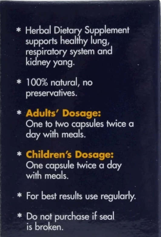 Vita Breath dosage instructions