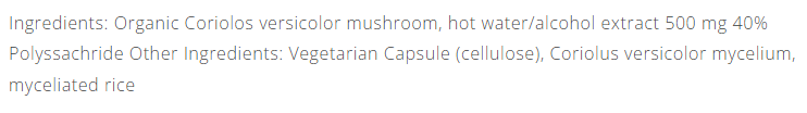 Coriolus Super Strength