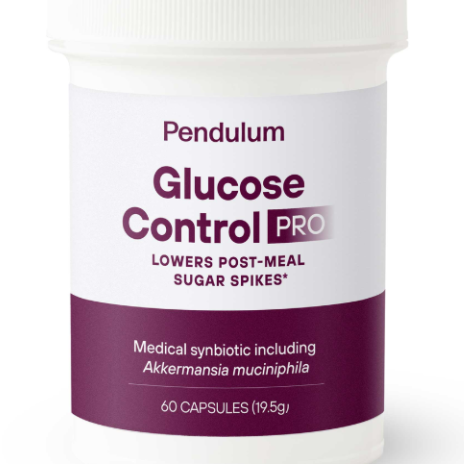 Glucose Control Pro supplement container on a white background