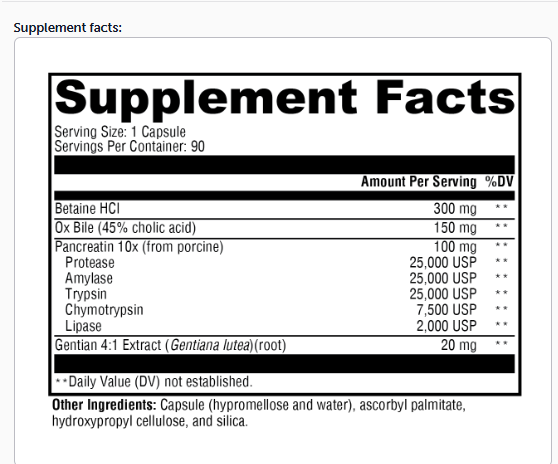XymoZyme HCL