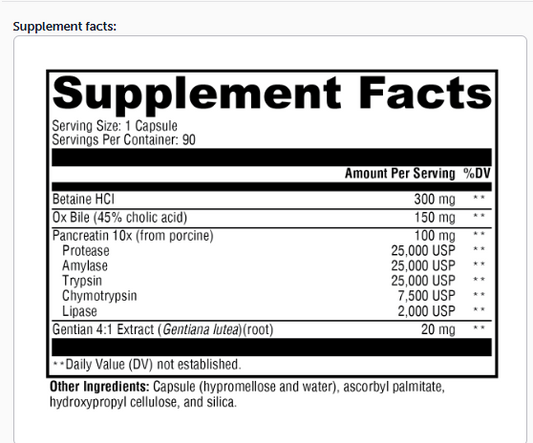 XymoZyme HCL